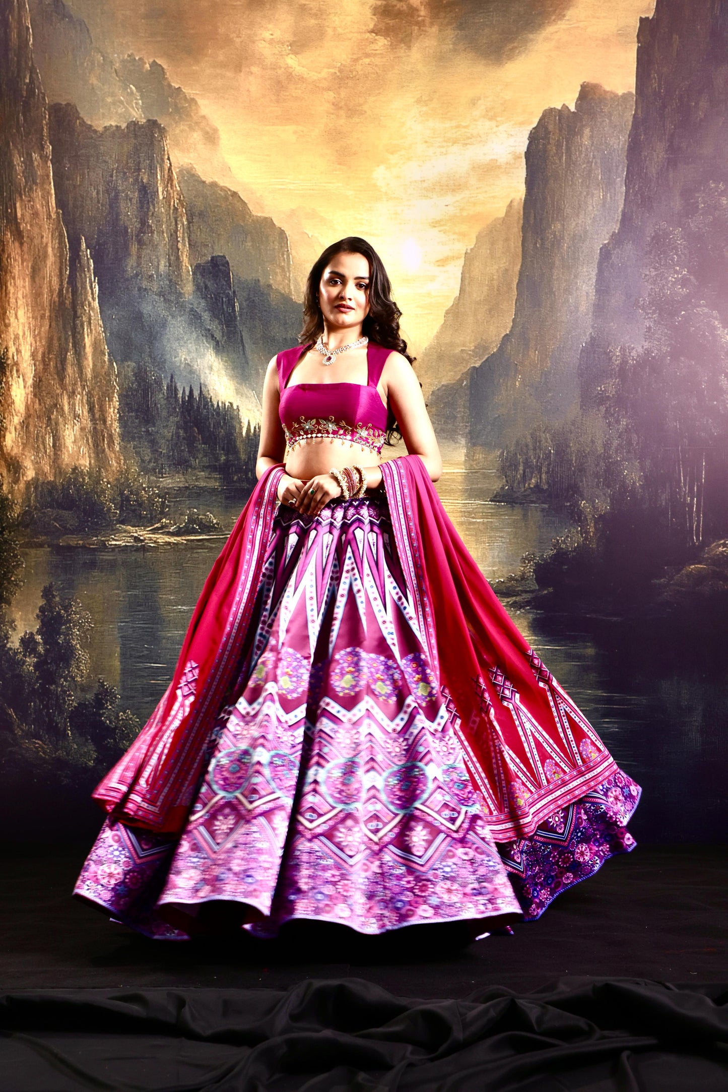 Jamilla Lehenga Set